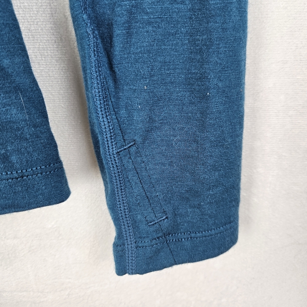Ibex Woolies Merino Wool Long Sleeve Outdoor Base Layer XS Blue - Picture 3 of 5